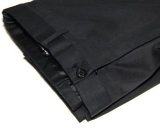 Polo Ralph Lauren Black Label Men Dress Slacks Black Flat