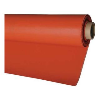 Hi Temp R51 39 32 Welding Blanket, Silicone, 475 sq ft, Red