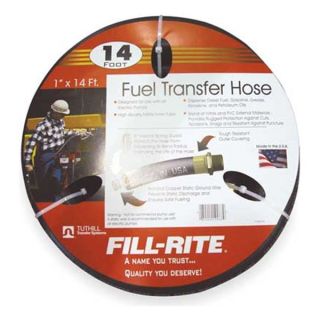 Fill Rite FRH10014 Fuel Hose, 1 In NPT Inlet/Outlet