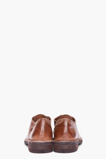 Officine Creative Tan Leather Vertigo Shoes for men