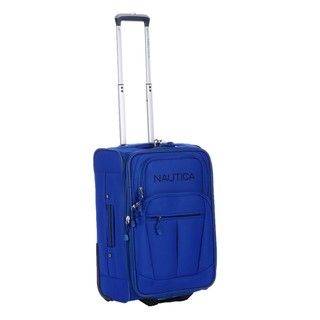 Nautica Helmsman Cobalt Blue 21 inch Expandable Carry on Upright