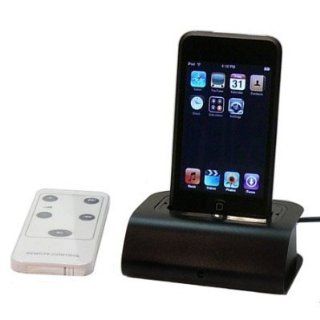 Docking Station Cradle with Remote Control for Apple IPOD