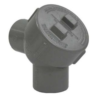 Killark Y 3 Capped Elbow, 90 Deg, Haz Loc, 1In, AL