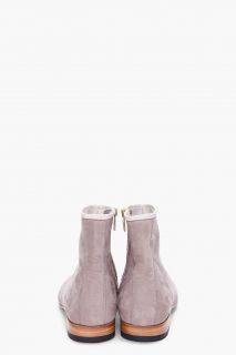Marc Jacobs Taupe Suede Ankle Boots for men