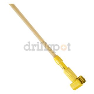 Rubbermaid H216 60 Plastic Yellow Head Hardwood Clamp Style Wet Mop