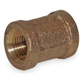 Approved Vendor 1VFD7 Coupling, Red Brass, 3/8 In, 150 PSI