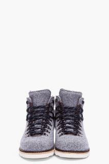 Diemme Grey Felt Roccia Vet Boots for men