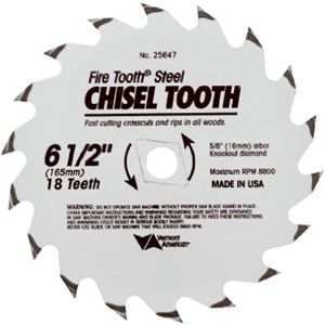 Vermont American 25610 7 1/4" 60 Tooth Combination Blade