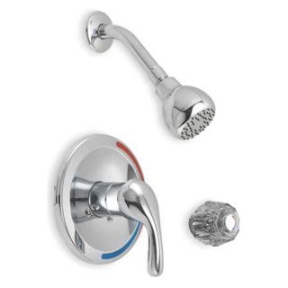 Trident 6PB34 Faucet, Shower, Single Lever, Chrome Finish