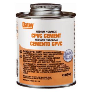 Oatey Company 31128TV 4OZ Orange Medium CPVC Cement