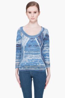 Rag & Bone Blue Jasmine Sweater for women