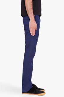 G Star Slim Navy Bronson Trousers for men