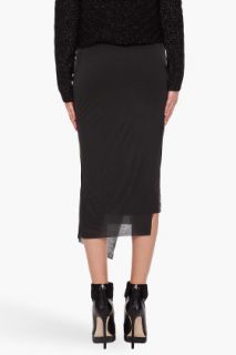 Helmut Lang Layered Micromodal Skirt for women