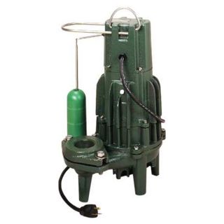 Zoeller 161 0001 Effluent Pump, Automatic, 1/2 HP