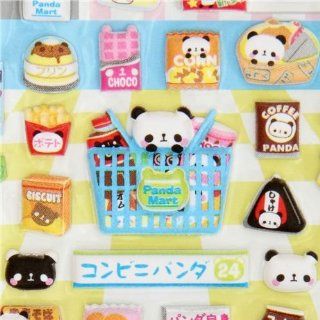 sponge sticker panda bear food Kamio Japan Toys & Games