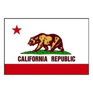 Nylglo 140460 California State Flag, 3x5 Ft