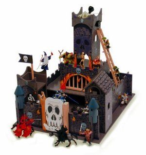 Wooden Skull Fortress Castle Toys & Games