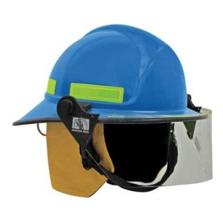 Morning Pride HDO Fire Helmet, Blue, Modern