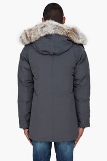 Canada Goose Charcoal Coyote Fur Hood Chateau Parka for men