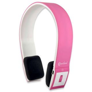 Connectland Pink Modern Over ear Headset with Microphone CL AUD23031