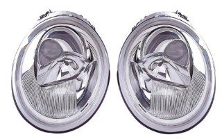 Volkswagen New Beetle Replacement Headlight Assembly   1 Pair  
