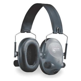 3M MT15H67FB 01 Electronic Ear Muff, 19dB, Over the H, Gra