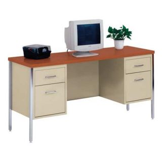 Mbi CD6020PU Credenza, Putty/Teak