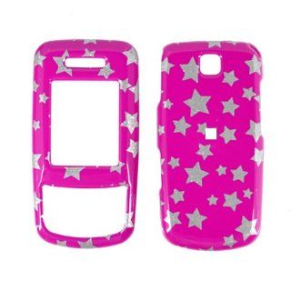 Samsung T239 Glitter Stars Pink Premium Designer Hard