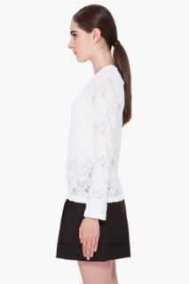 Comme Des Garçons Raschel Lace Shirt for women