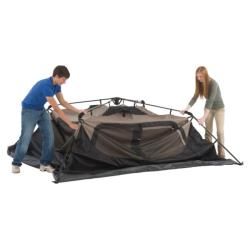 Coleman Weatherproof 150 density Fabric 6 person Instant Tent and Bag