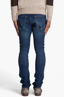 Robert Geller Slim Used Indigo Jeans for men