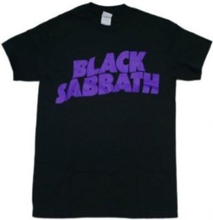Black Sabbath Logo Black T Shirt Clothing