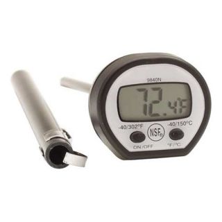 Taylor 9840 Digital Pocket Thermometer, LCD, 4 3/4In L