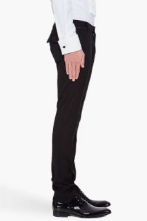 John Galliano Raw Black Trousers for men