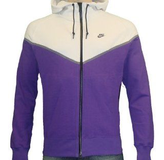 Nike Mens Full Zip Best Windrunner jacket Purple Size