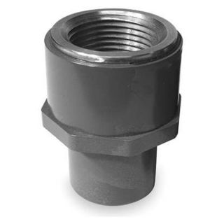 GF Piping Systems 878 005SS Transition Fitting, PVC to SS, 1/2 In