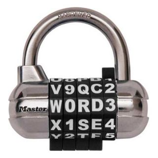 Master Lock 1534DBLK Password Plus Combination Lock
