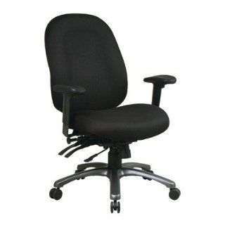 High Back Office Chair with Seat Slider Fabric Transport