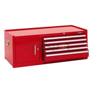 Kennedy Mfg.Co 4405R 44 5 Drawer Chest w_Ball Bearing Slides, Red