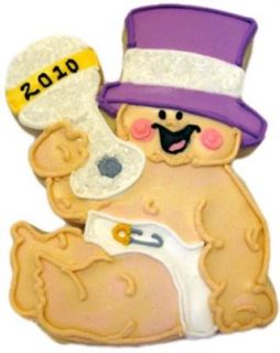 New Years Baby Decorated Sugar Cookie Grocery & Gourmet
