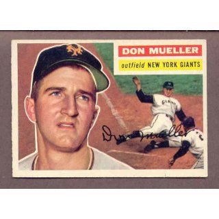 1956 Topps #241 Don Mueller Giants EX MT 167553 Kit Young