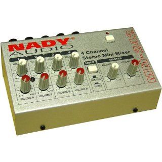 Nady MM 242 4/8 Channel Mini Mixer Musical Instruments