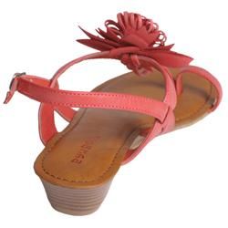 Journee Collection Womens Cupcake 01 Floral Accent Wedge Sandals