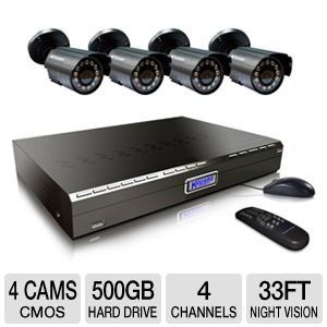 Kworld Kguard Video Surveillance System with 4 CMOS