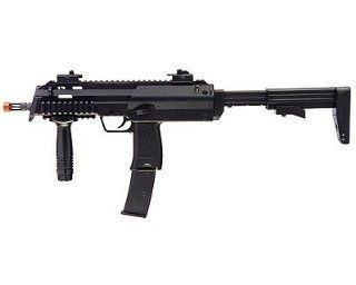 H&K MP7 AEG Airsoft Submachine Gun, Black airsoft gun