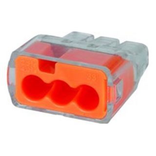 Ideal Industries Inc 30 1033J 85 Orange 3 Port In Sure[TM] Push In