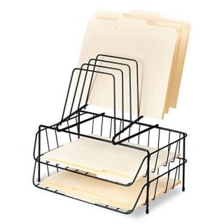 Fellowes Wire Double Letter Tray File Sorter