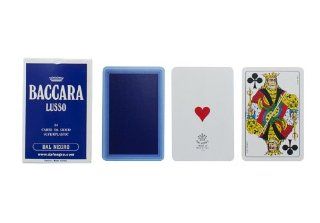 DalNegro Baccarat Playing Cards   Blue Toys & Games