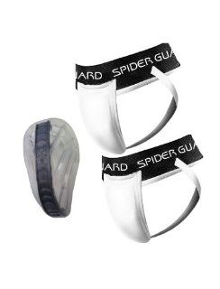 Spider Guard Adult Web Flex Cup with 2 Supporters Sports