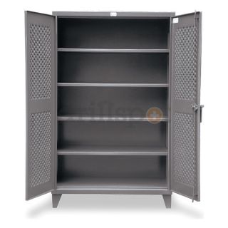 Strong Hold 46 V 244 Storage Cabinet, Welded, Dark Gray